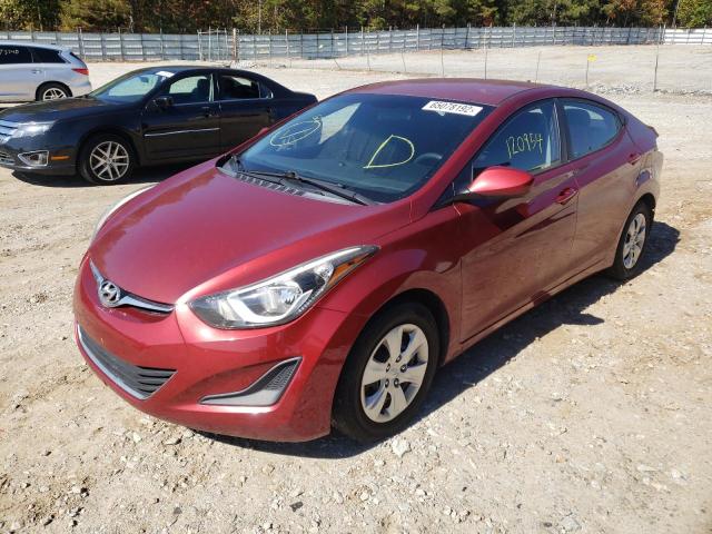 Photo 2 from auction – 2016 HYUNDAI ELANTRA SE with VIN 5NPDH4AE5GH752575
