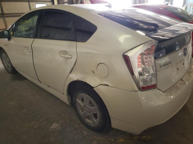Photo 9 from auction – 2010 TOYOTA PRIUS with VIN JTDKN3DU7A0058388