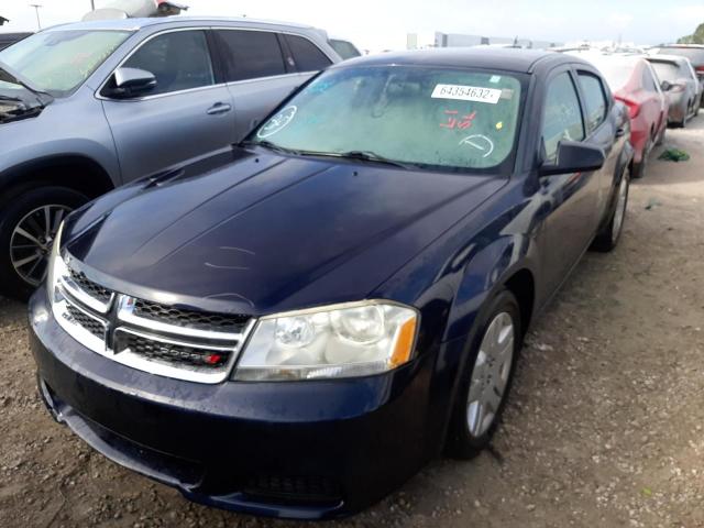 Фото 2 с аукциона – 2012 DODGE AVENGER SE с VIN 1C3CDZAB8CN311404