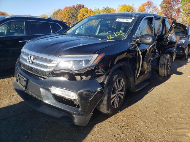 Photo 2 from auction – 2018 HONDA PILOT EXL with VIN 5FNYF6H81JB063125