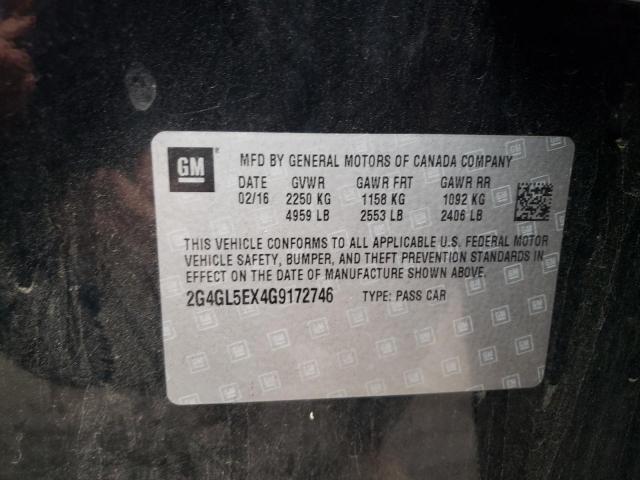 Photo 10 from auction – 2016 BUICK REGAL with VIN 2G4GL5EX4G9172746