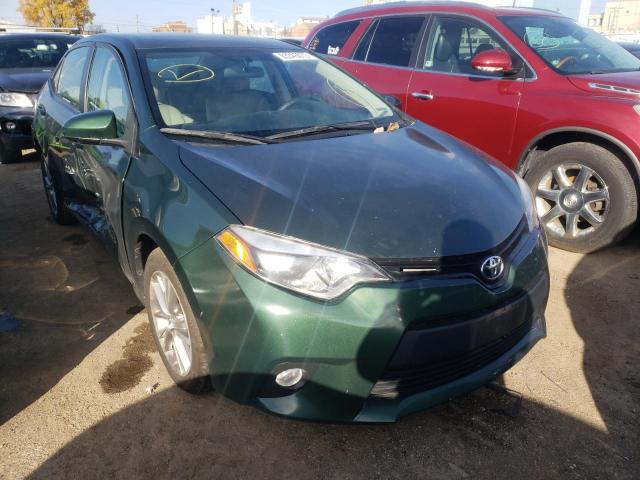 TOYOTA COROLLA L 2014 with VIN 2T1BURHEXEC145254 - Photo from auction