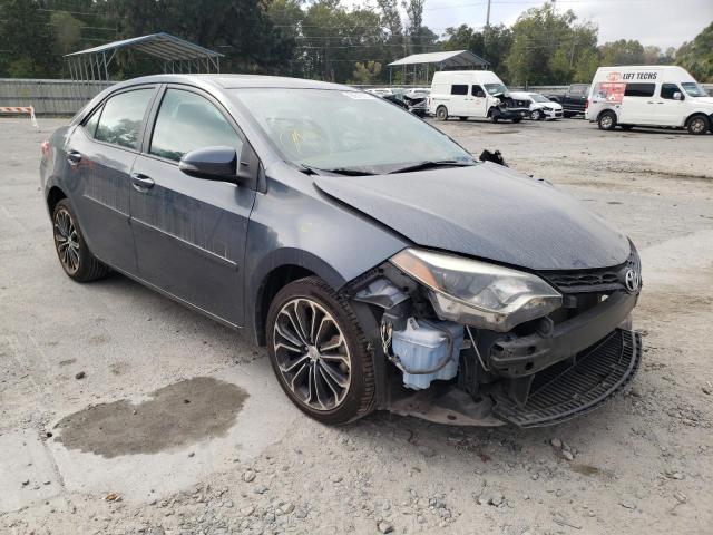 TOYOTA COROLLA L 2015 with VIN 2T1BURHE0FC241184 - Photo from auction