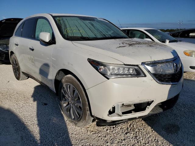ACURA MDX TECHNO 2014 with VIN 5FRYD3H61EB008276 - Photo from auction