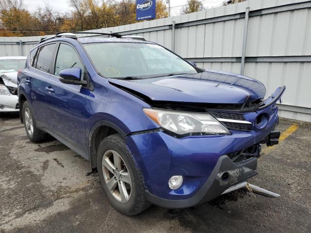 TOYOTA RAV4 XLE 2015 with VIN 2T3RFREV4FW303236 - Photo from auction