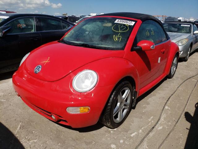 Photo 2 from auction – 2004 VOLKSWAGEN NEW BEETLE with VIN 3VWCD31Y54M329803