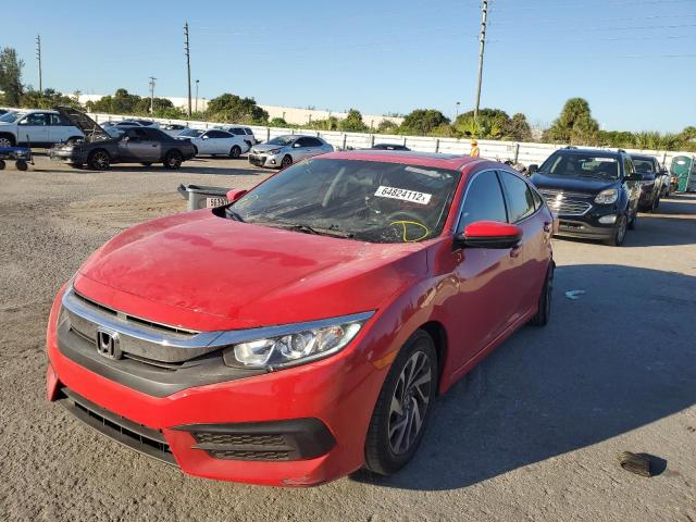 Photo 2 from auction – 2018 HONDA CIVIC EX with VIN 2HGFC2F76JH572528
