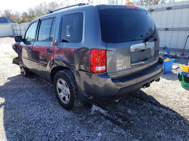 Photo 3 from auction – 2011 HONDA PILOT LX with VIN 5FNYF4H29BB088906