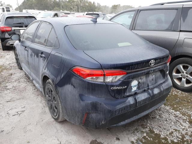 Photo 3 from auction – 2021 TOYOTA COROLLA LE with VIN JTDEPMAE4MJ155203