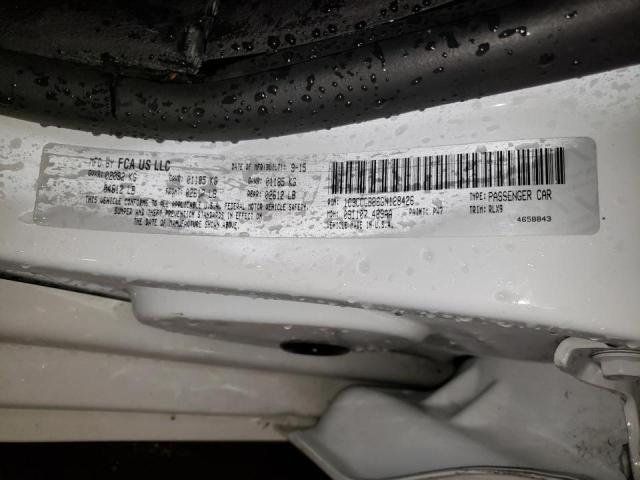Photo 10 from auction – 2016 CHRYSLER 200 S with VIN 1C3CCCBB6GN128426