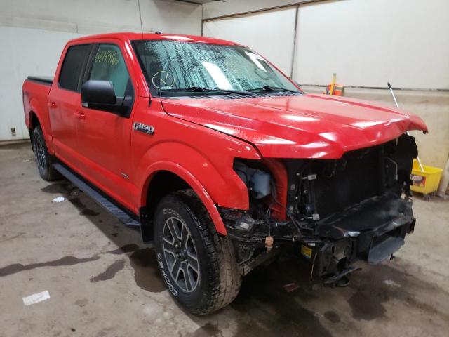 FORD F150 SUPER 2016 with VIN 1FTEW1EG3GKF93920 - Photo from auction