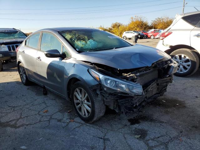 KIA FORTE LX 2017 with VIN 3KPFL4A7XHE073397 - Photo from auction