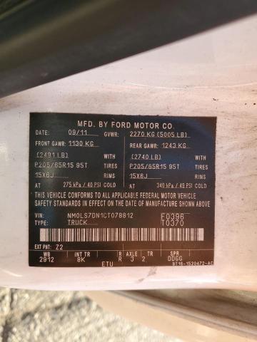 Photo 10 from auction – 2012 FORD TRANSIT CO with VIN NM0LS7DN1CT078812