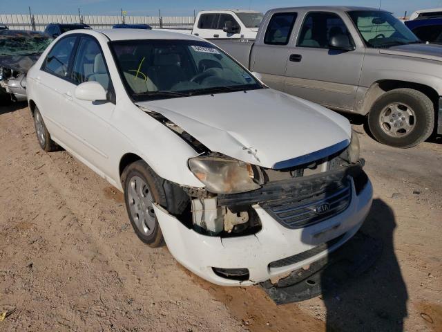 KIA SPECTRA EX 2009 with VIN KNAFE221595609644 - Photo from auction