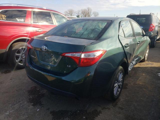 Photo 4 from auction – 2014 TOYOTA COROLLA L with VIN 2T1BURHEXEC145254