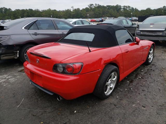 Photo 4 from auction – 2002 HONDA S2000 with VIN JHMAP11432T001361