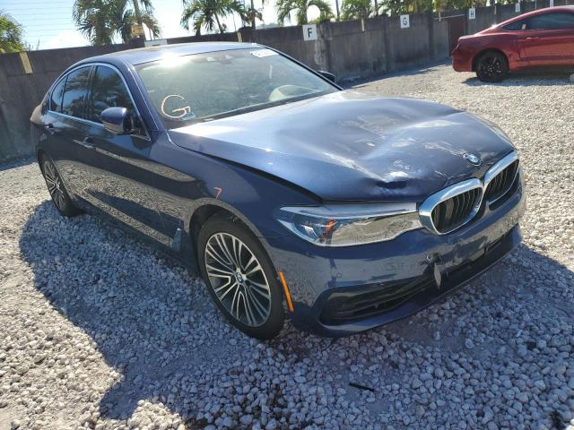 BMW 530E 2018 with VIN WBAJA9C5XJB033796 - Photo from auction