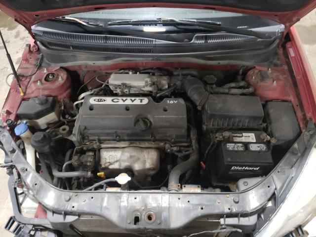 Photo 7 from auction – 2009 KIA RIO BASE with VIN KNADE223296578355