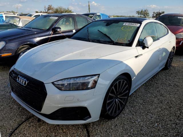 Photo 2 from auction – 2022 AUDI A5 PRESTIG with VIN WAUBBCF55NA027992