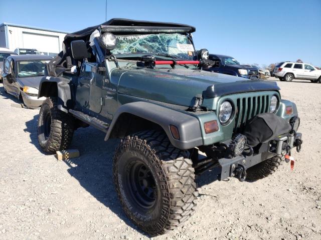 JEEP WRANGLER / 2000 with VIN 1J4FA49S0YP780498 - Photo from auction