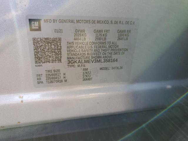 Photo 10 from auction – 2021 GMC TERRAIN SL with VIN 3GKALMEV3ML358164