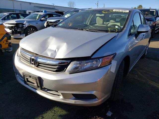 Photo 2 from auction – 2012 HONDA CIVIC LX with VIN 2HGFB2F55CH318474