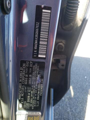 Photo 10 from auction – 2016 KIA RIO LX with VIN KNADM4A38G6667652