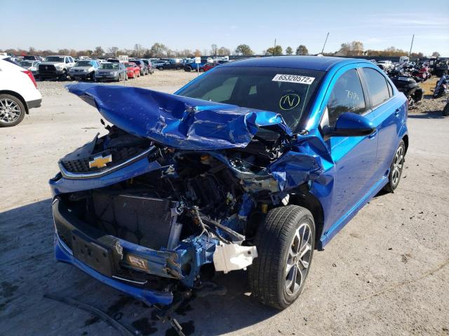 Photo 2 from auction – 2017 CHEVROLET SONIC LT with VIN 1G1JD5SH7H4132548