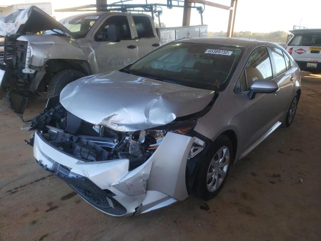 Photo 2 from auction – 2021 TOYOTA COROLLA LE with VIN JTDEPMAE1MJ167051