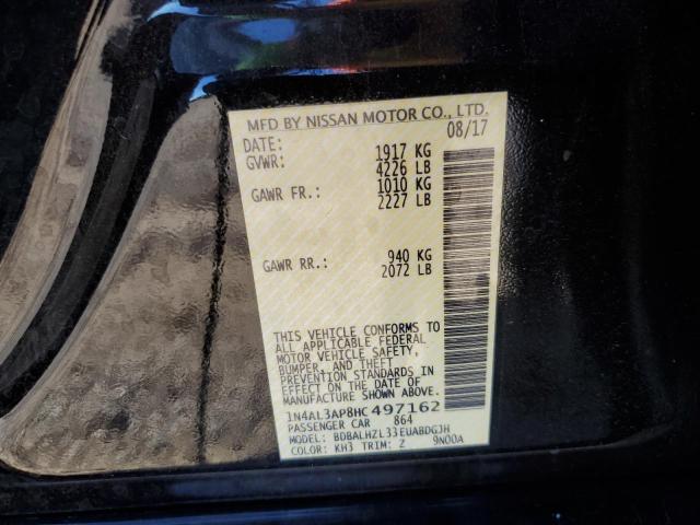 Photo 10 from auction – 2017 NISSAN ALTIMA 2.5 with VIN 1N4AL3AP8HC497162