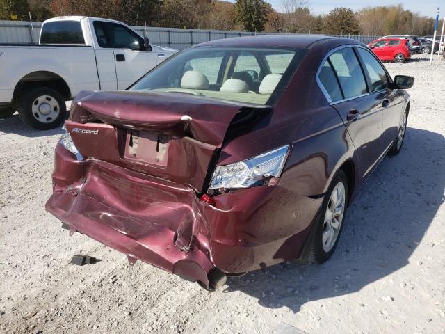 Photo 4 from auction – 2010 HONDA ACCORD EX with VIN 1HGCP2F78AA040977