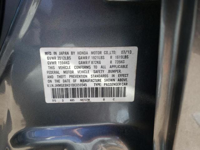 Photo 10 from auction – 2013 HONDA FIT with VIN JHMGE8H31DC056545