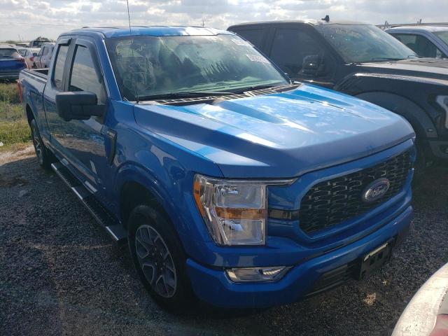 Photo 1 from auction – 2021 FORD F150 SUPER with VIN 1FTEX1CBXMFA34373