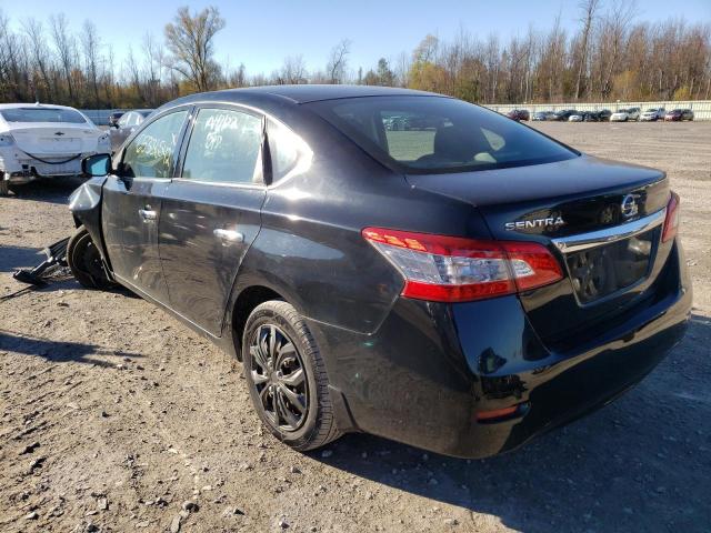 Photo 3 from auction – 2015 NISSAN SENTRA S with VIN 3N1AB7AP3FY299990