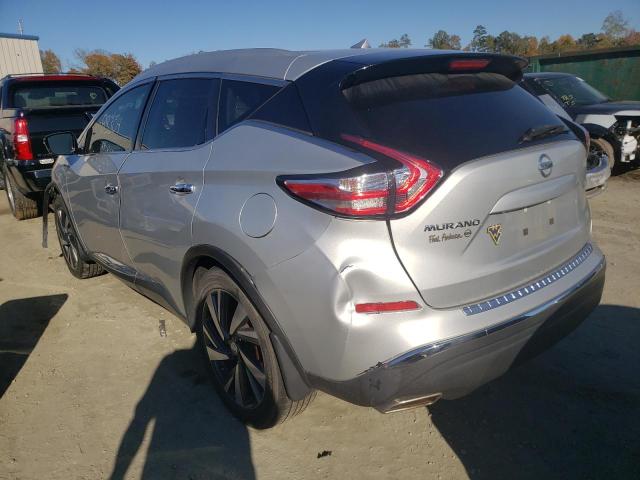 Photo 3 from auction – 2016 NISSAN MURANO S with VIN 5N1AZ2MH6GN107679
