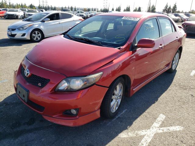 Photo 2 from auction – 2010 TOYOTA COROLLA BA with VIN 1NXBU4EE3AZ250945