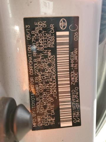 Photo 10 from auction – 2013 TOYOTA PRIUS with VIN JTDKN3DU4D5652623