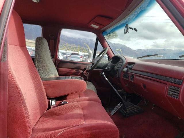 Photo 5 from auction – 1997 FORD F350 with VIN 1FTJW36F1VEB05365