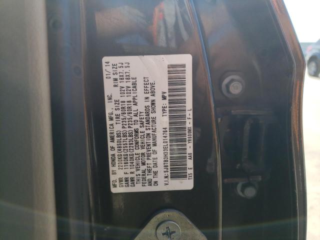 Photo 10 from auction – 2014 ACURA RDX with VIN 5J8TB3H33EL014764