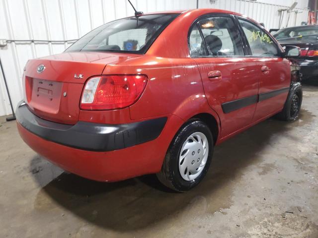 Photo 4 from auction – 2009 KIA RIO BASE with VIN KNADE223296578355