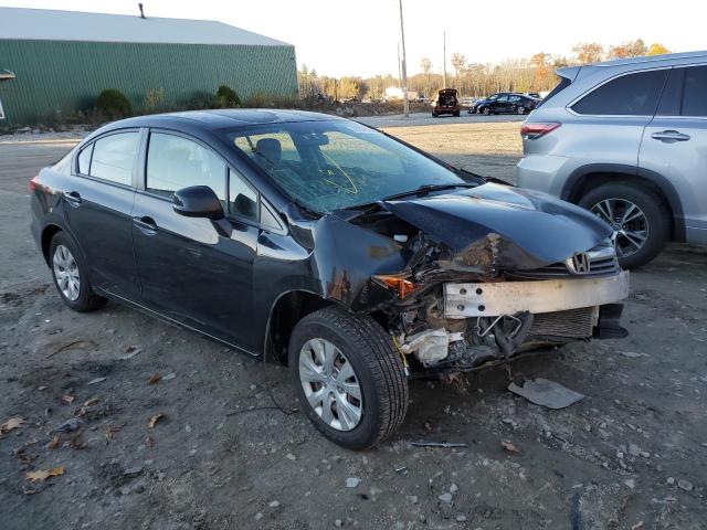 HONDA CIVIC LX 2012 with VIN 2HGFB2E53CH556681 - Photo from auction