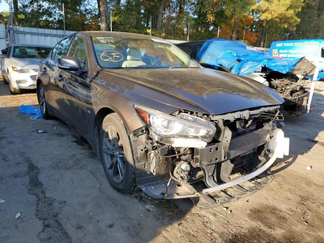 INFINITI Q50 PREMIU 2017 with VIN JN1EV7AP1HM741826 - Photo from auction
