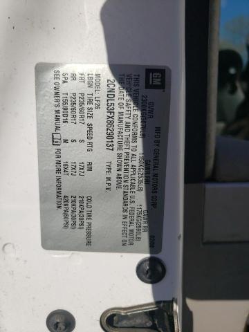 Photo 10 from auction – 2008 CHEVROLET EQUINOX LT with VIN 2CNDL53FX86290137