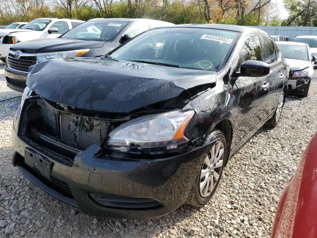 Photo 2 from auction – 2014 NISSAN SENTRA S with VIN 3N1AB7AP2EY234644