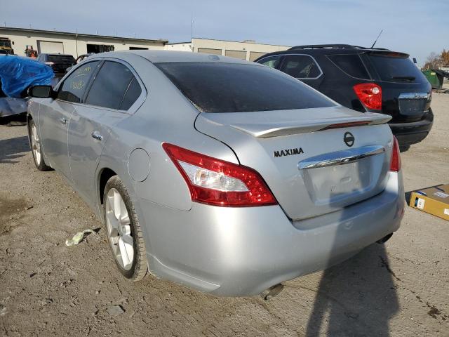 Photo 3 from auction – 2009 NISSAN MAXIMA S with VIN 1N4AA51EX9C827370