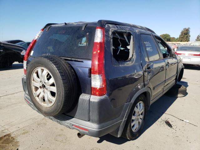 Photo 4 from auction – 2006 HONDA CR-V EX with VIN JHLRD68876C014707