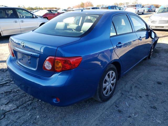 Photo 4 from auction – 2009 TOYOTA COROLLA BA with VIN JTDBL40E099074305