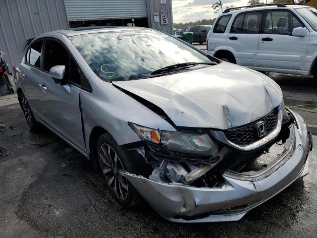 HONDA CIVIC EXL 2014 with VIN 2HGFB2F96EH504658 - Photo from auction