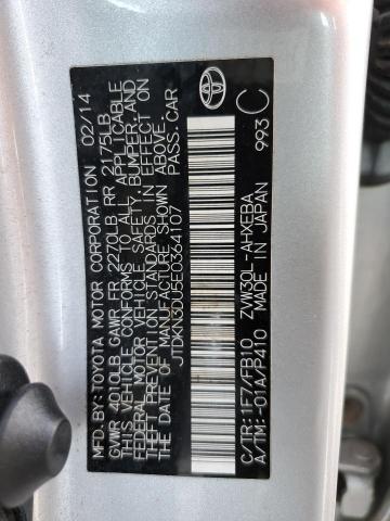 Photo 10 from auction – 2014 TOYOTA PRIUS with VIN JTDKN3DU5E0364107