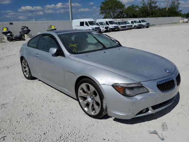 BMW 650 I 2006 with VIN WBAEH13496CR49411 - Photo from auction